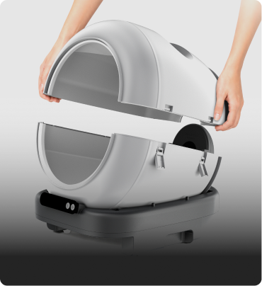 World's First Fully Modular Smart Litter Box