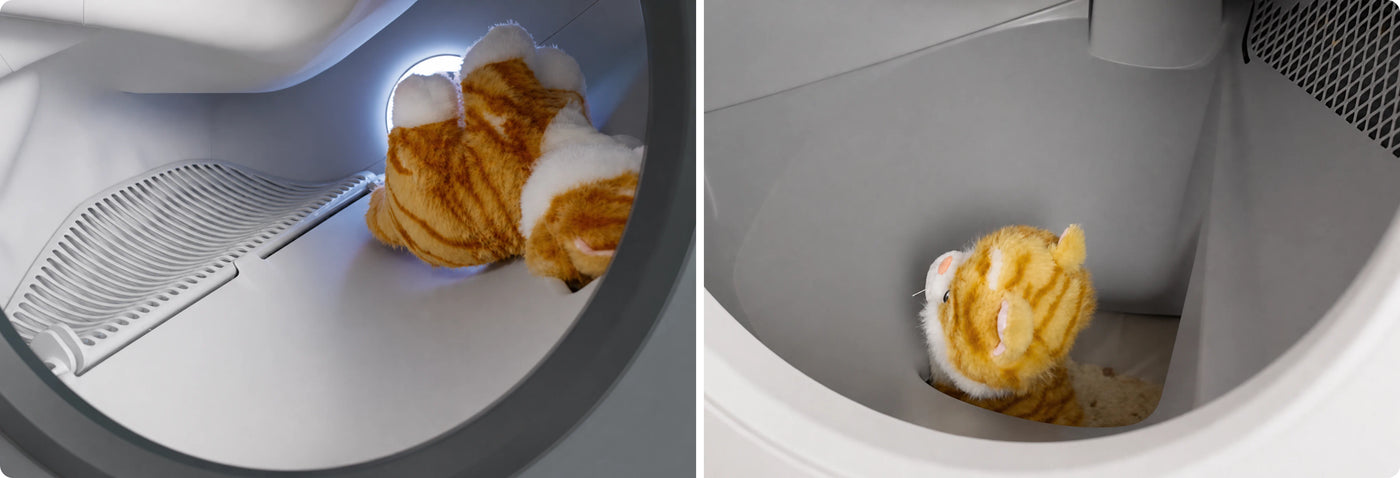 Dual-Floor Waste Chute Eliminates Pinch Points